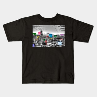 Havana Rooftops, Cuba, Colorized Kids T-Shirt